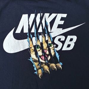nike sb cat shirt
